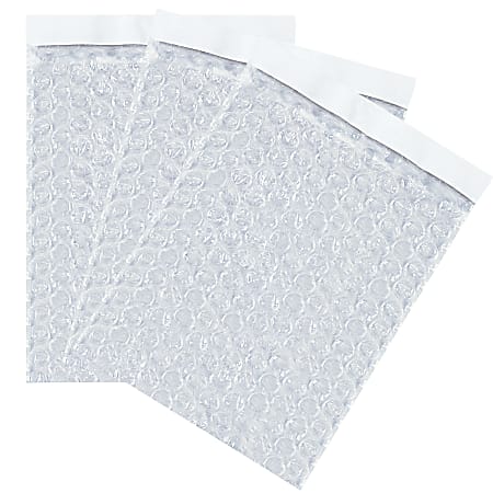 Bubble store wrap pouches