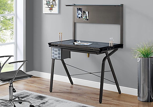 Monarch Specialties Adjustable Drafting Table Rectangular