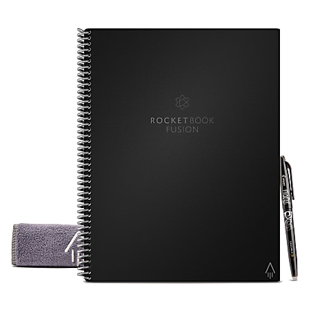 Rocketbook Fusion Smart Reusable Letter Size Notebook 8 12 x 11 7