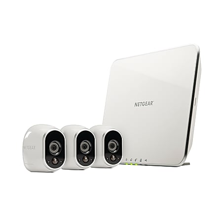 NetGear Arlo Smart Home Wireless Security System With 3 HD
