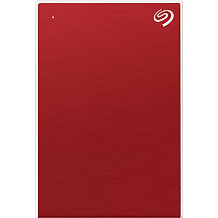 Seagate One Touch STKB2000403 1.95 TB Portable Hard Drive - 2.5" External - Red - USB 3.0 - 2 Year Warranty