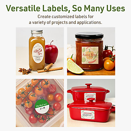 Avery Print to the Edge Dissolvable Labels With Sure Feed Technology ...