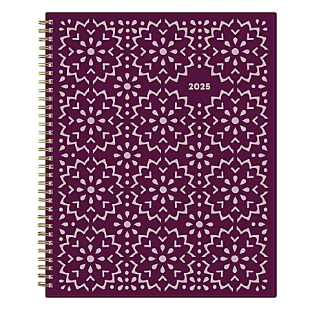 2025 Blue Sky WeeklyMonthly Planning Calendar 8 12 x 11 Gili January To