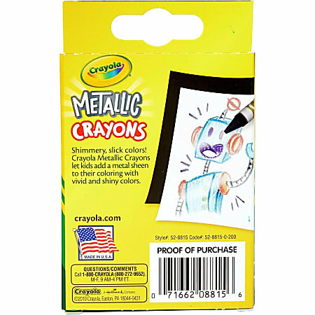 caja de crayones crayola 24