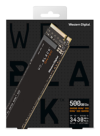  WD Black SN750 NVMe SSD 500GB, WDBRPG5000ANC-WRSN WD 500GB Black  SN750 NVMe M.2 Internal SSD : Electronics