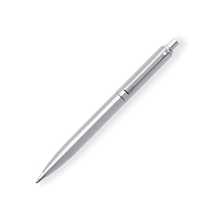 Sheaffer® Sentinel® Ballpoint Pen, Medium Point, 1.0 mm, Chrome Barrel, Black Ink