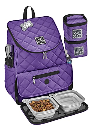 Overland dog gear top weekender