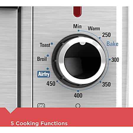 Black Decker Crisp N Bake Air Fry Toaster Oven 1500 W Toast Bake