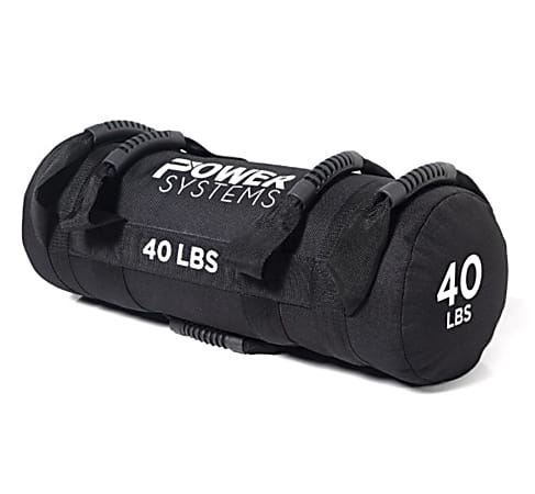 Power Systems VersaFit Sand Log, 40 Lb, Black, Total Qty 1