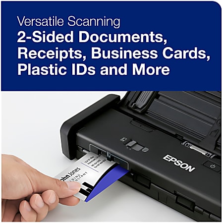Epson ES 200 Duplex Mobile Color Document Scanner with Auto
