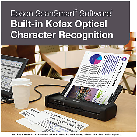 Epson WorkForce ES 50 Portable Color Document Scanner - Office Depot