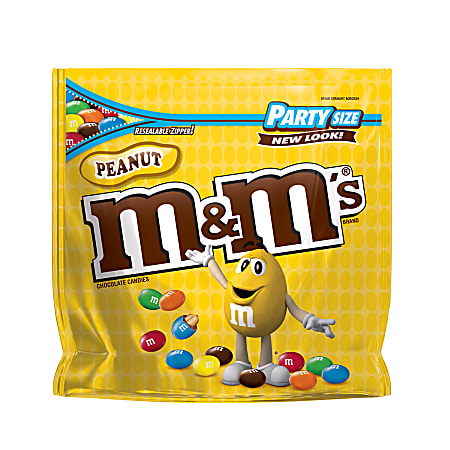 M&M's® Peanut Chocolate Candies, 42-Oz Bag