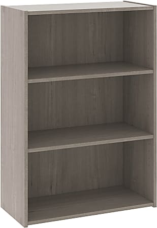 Mainstays 3-Shelf Bookcase with Adjustable Shelves, White