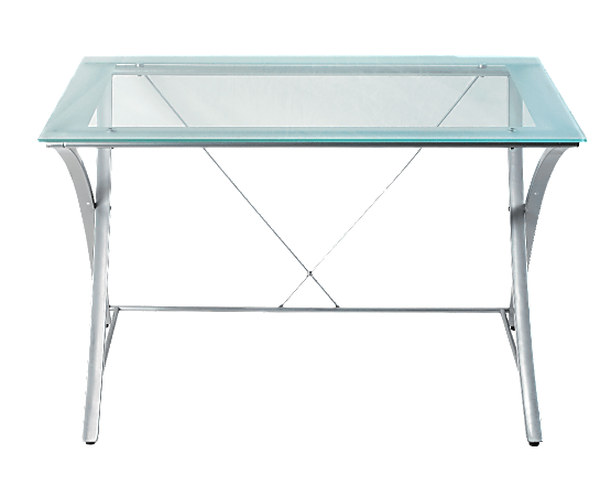 Office depot glass top desk sale