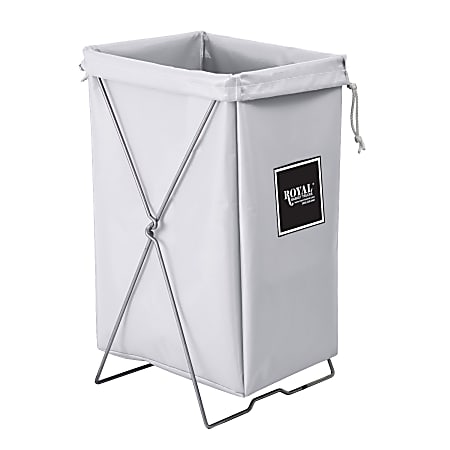 Royal Basket Trucks Hamper, Standard Hamper Kit, 7"L x 15"W x 30"H, White