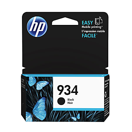 HP 934 Black Ink Cartridge, C2P19AN