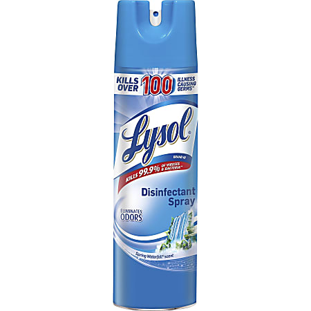Lysol Spring Waterfall Disinfectant Spray Spray 19 fl oz 0.6 quart