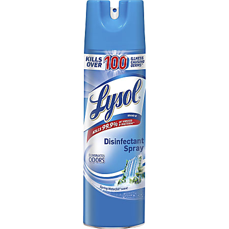 Lysol Spring Waterfall Disinfectant Spray - Spray -