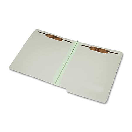 SKILCRAFT® 2-Part Design Classification Folders, Letter Size, 30% Recycled, Light Green, Box Of 25 (AbilityOne 7530-01-590-7108)