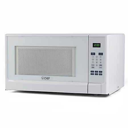 Commercial Chef 1.4 Cu. Ft. Counter-Top Microwave, White