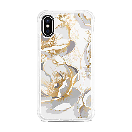 OTM Essentials Tough Edge Case For iPhone® X/Xs, Water Lilies, OP-SP-Z118A
