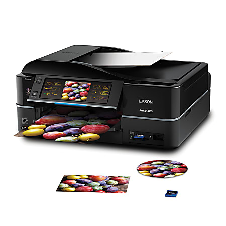 Epson® Artisan® 835 Color All-In-One Printer, Copier, Scanner, Fax