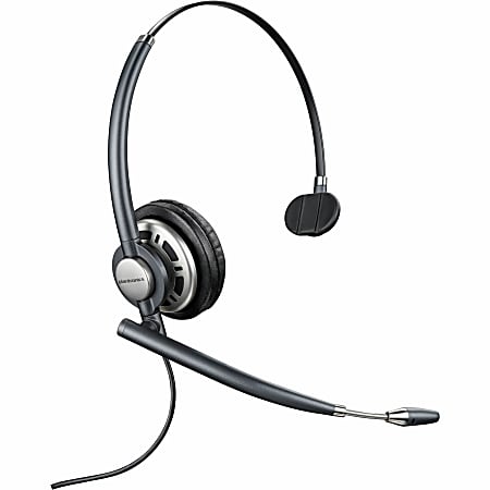 Poly EncorePro 710D with Quick Disconnect Monoaural Digital Headset TAA - Mono - USB Type A - Wired - 783N6AA