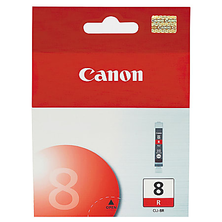 Canon® CLI-8R ChromaLife 100 Red Ink Tank, 0626B002