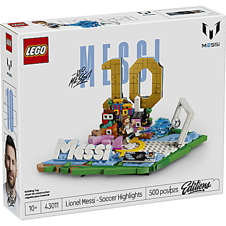 LEGO Lionel Messi Soccer Highlights Set, Total Qty 1