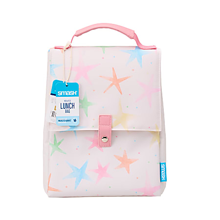 Smash Insulated Tent Lunch Bag, 10-5/8”H x 7-7/8”W x 5-15/16”D, Star