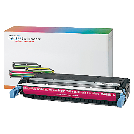 Media Sciences® 39261 (HP 645A) High-Yield Remanufactured Magenta Toner Cartridge