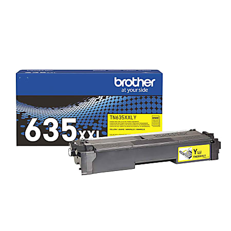 Brother TN635XXL Yellow Super High Yield Toner Cartridge (TN635XXLY)