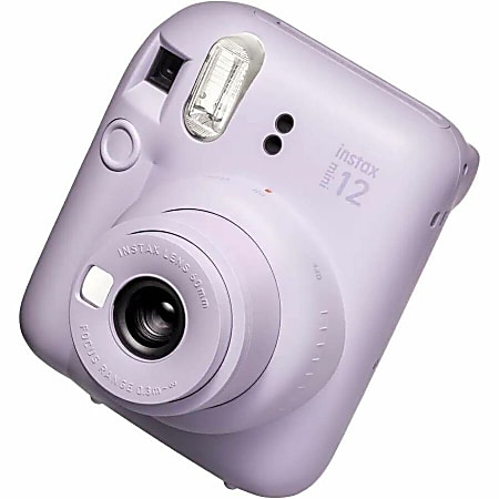 Fujifilm Instax Mini 12 Instant Film Camera With Lens Lilac Purple