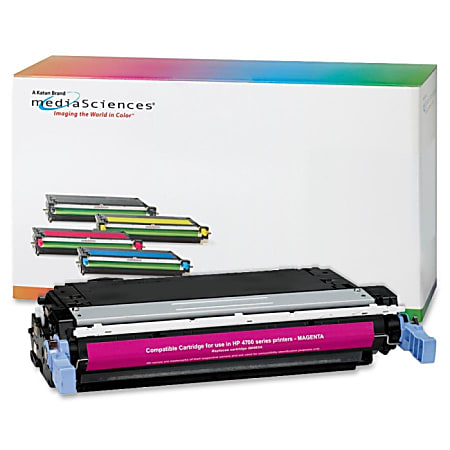 Media Sciences Toner Cartridge - Alternative for HP (643A) - Laser - 11000 Pages - Magenta - 1 Each
