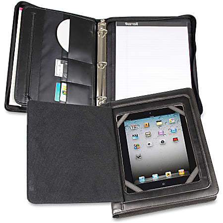 Samsill Carrying Case (Flap) for 10.1" iPad - Black