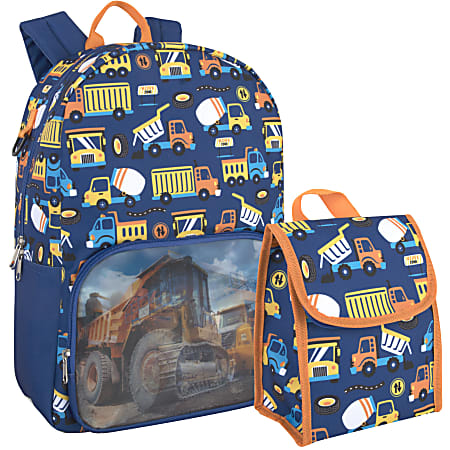 Trailmaker Trucks Picture-Changing Lenticular Backpack, Multicolor