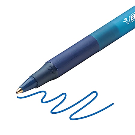 BIC Soft Feel Retractable Ball Point Pen Medium Point 1.0mm Business ...