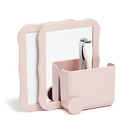 U Brands® U-Eco Magnetic Locker Accessory Kit, Rose Pink, Set Of 5 Pieces