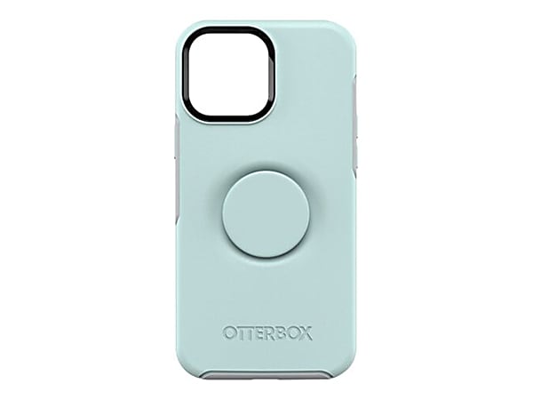 OtterBox Otter + Pop Symmetry Series Antimicrobial Case For Apple® iPhone® 12 Pro Max Smartphone, Tranquil Waters Blue