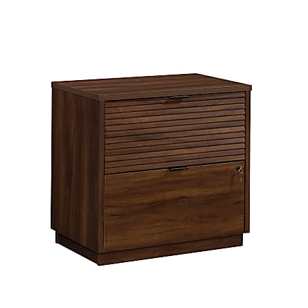 Sauder® Palo Alto Commercial 31"W 2-Drawer Lateral File Cabinet, Spiced Mahogany