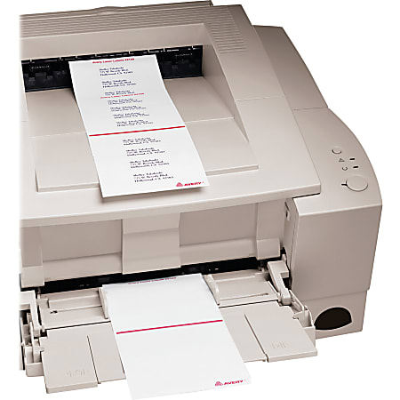 Avery Mini Sheets Address Labels 2160 Rectangle 1 x 2 58 White Pack Of