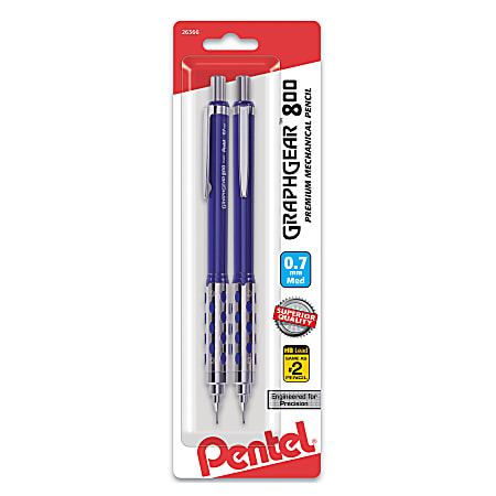 Auto Drafting Pencil 0.7mm with Lead + Eraser Blue Barrel - Pentel