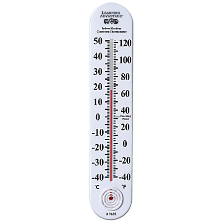 Learning Advantage™ Indoor / Outdoor Classroom Thermometer