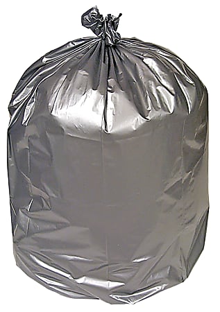 Pitt Plastics  LL Can Liner, 39X56, 1.55Mil, Silver, 50/Case