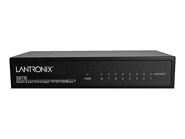 Transition Networks S8TB - Switch - unmanaged - 8 x 10/100/1000 - desktop