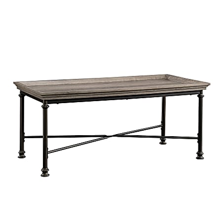 Sauder Canal Street Coffee Table 18 H x 41 12 W x 22 12 D Northern