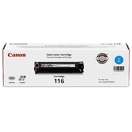 Canon 116, Cyan Toner Cartridge (1979B001AA)