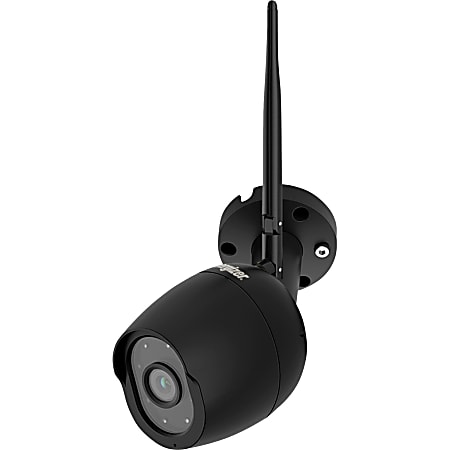 Energizer Smart 1080p Outdoor Camera with Camera Streaming (Black) - 15 ft Night Vision - H.264 - 1920 x 1080 - 2.80 mm - CMOS - Surface Mount, Wall Mount - Google Assistant, Alexa, Google Home Supported