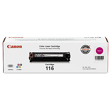 Canon® 116 Magenta Toner Cartridge, 1978B001