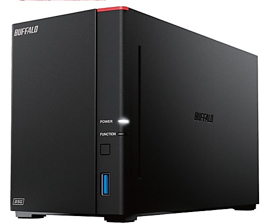 Buffalo LinkStation 720D 8TB Hard Drives Included (2x 4TB, 2 Bay) -  1.30 GHz - 2x HDD Supported - 2x HDD Installed - LS720D0802